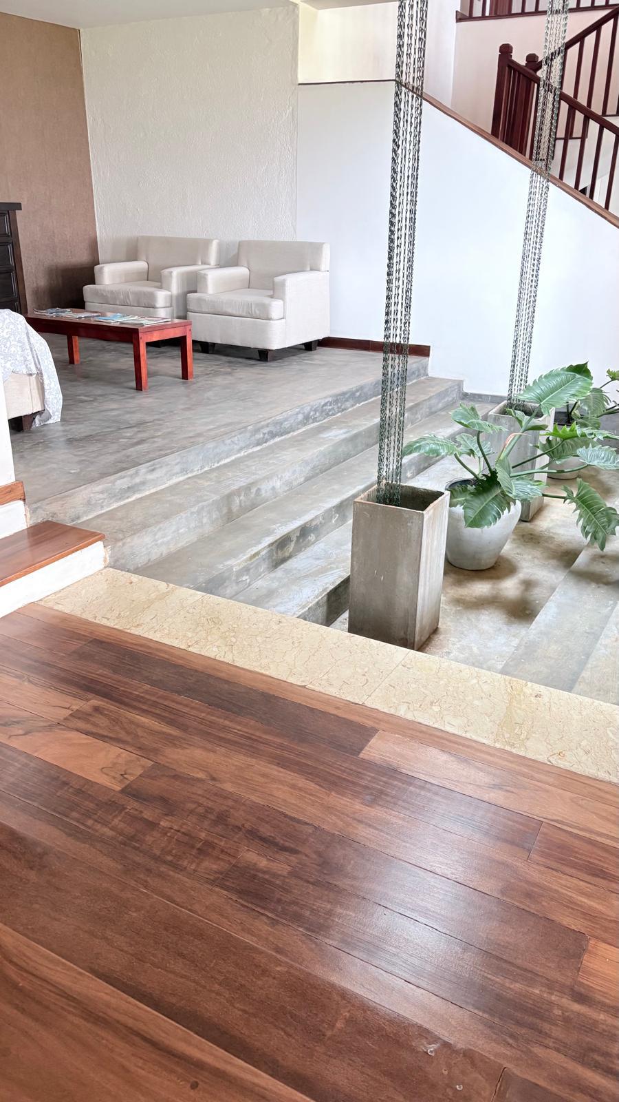 Spacious and elegant living area